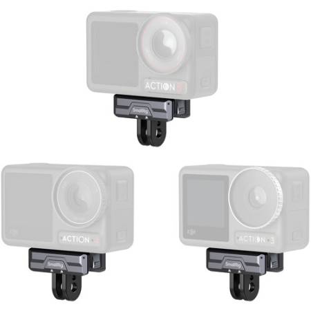 SmallRig 3662B - adapter, magnetyczna szybkozłączka do DJI Osmo Action / Osmo 360 - przykład użycia